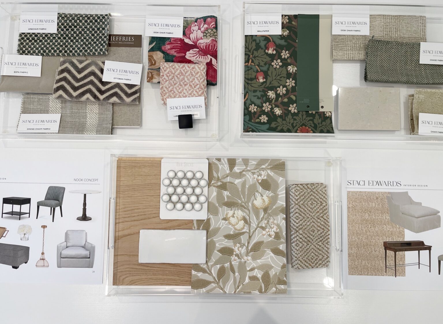 A Sneak Peek At Our Current Interior Design Projects